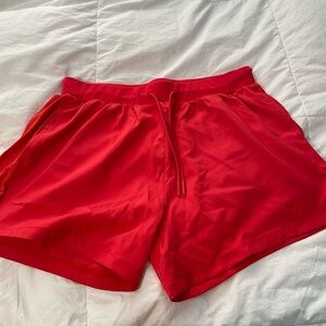 J80 Fit Red Women's Shorts